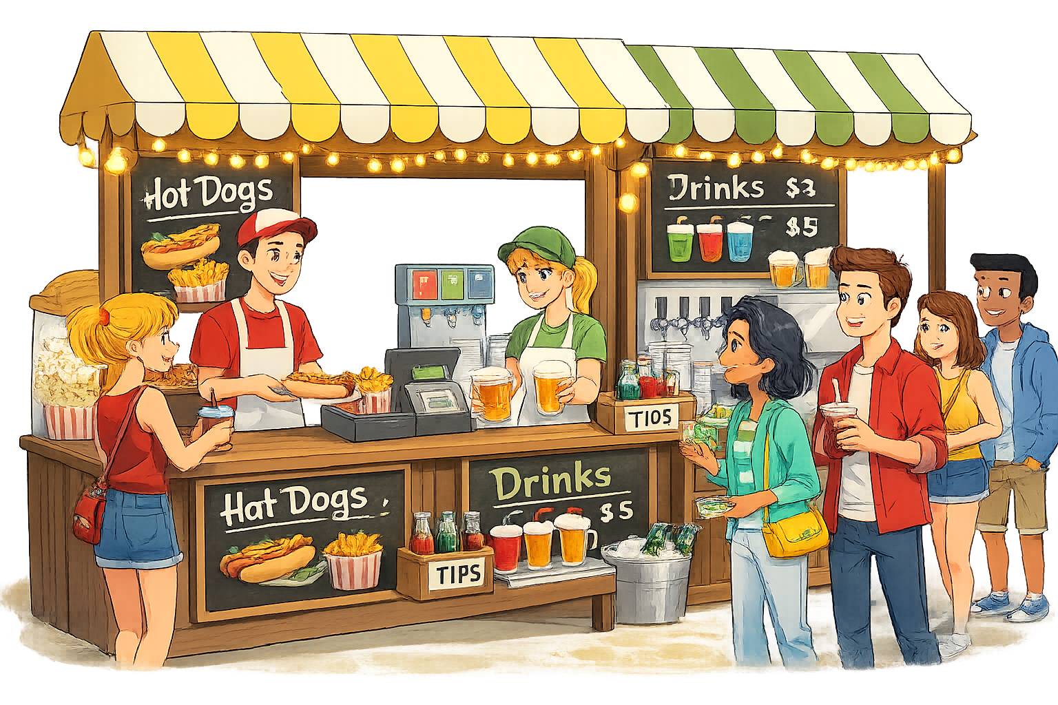Merchant demand illustration